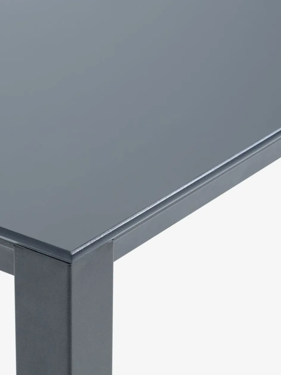 LANGET + GLOMFJORDLANGET L207 table + 4 GLOMFJORD chaises noir-JUTLANDIA Best