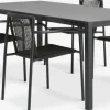 LANGET + KRISTIANSTADLANGET L207 table noir + 4 KRISTIANSTAD chaises vert-JYSK Sale