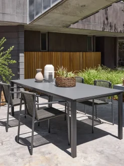 LANGET + KRISTIANSTADLANGET L207 table noir + 4 KRISTIANSTAD chaises vert-JYSK Sale