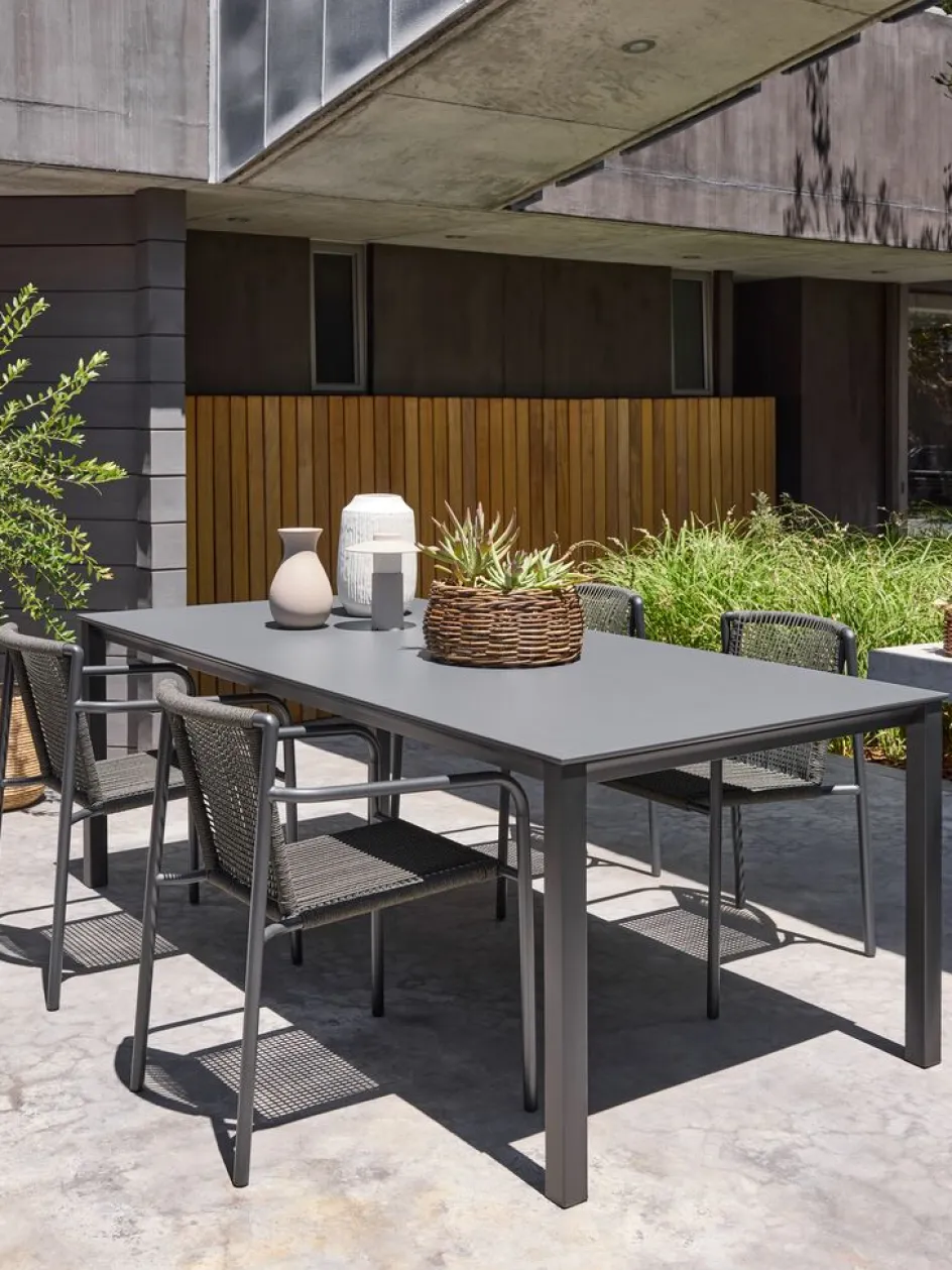 LANGET + KRISTIANSTADLANGET L207 table noir + 4 KRISTIANSTAD chaises vert-JYSK Sale