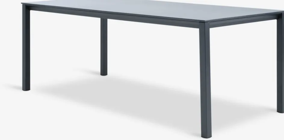 LANGET + KRISTIANSTADLANGET L207 table noir + 4 KRISTIANSTAD chaises vert-JYSK Sale