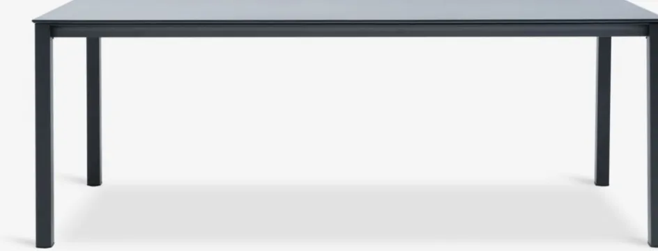 LANGET + TRILLEVALLENLANGET L207 table + 4 TRILLEVALLEN chaises noir-JYSK Discount