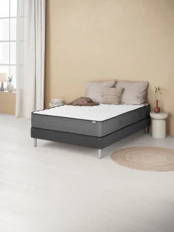 LEKSAPlusMatelas à ressorts 140x190cm LEKSA Moyen-DREAMZONE
