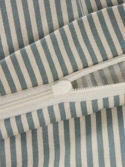 LILLYPlusParure de lit en satin LILLY 240x220 bleu-JYSK Online