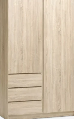 LIMFJORDENArmoire LIMFJORDEN 120x200 combi coloris-JYSK Online