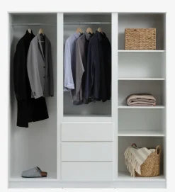 LIMFJORDENArmoire LIMFJORDEN 180x200 combi-JYSK Clearance