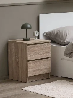 LIMFJORDENTable de nuit LIMFJORDEN 2 tiroirs coloris-JYSK Hot