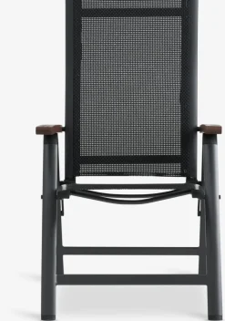 LIMHAMNChaise inclinable LIMHAMN gris-JUTLANDIA Best