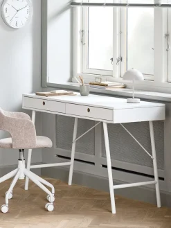 LINDVEDBureau LINDVED 48x120 2 tiroirs-JYSK