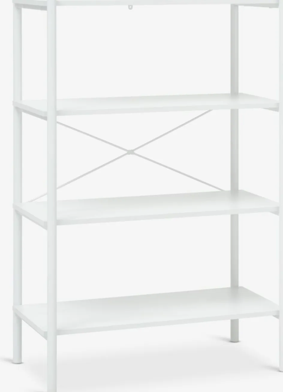 LINDVEDÉtagère LINDVED 4 tablettes blanc-JYSK Discount