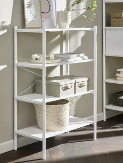 LINDVEDÉtagère LINDVED 4 tablettes blanc-JYSK Discount