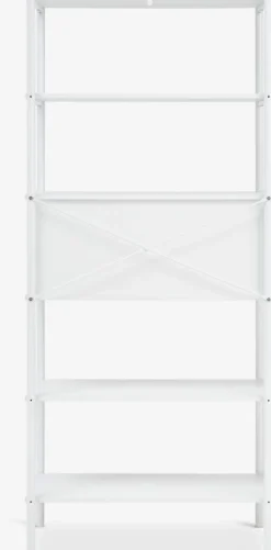 LINDVEDÉtagère LINDVED 6 tablettes 2 portes blanc-JYSK
