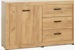 LINTRUPBuffet LINTRUP 1 porte 3 tiroirs coloris chêne naturel-JYSK Hot