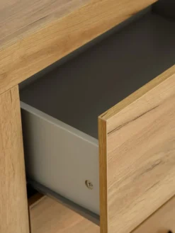 LINTRUPBuffet LINTRUP 1 porte 3 tiroirs coloris chêne naturel-JYSK Hot