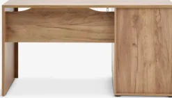 LINTRUPBureau LINTRUP 60x140 2 tiroirs 1 tablette coloris chêne nat-JYSK Best