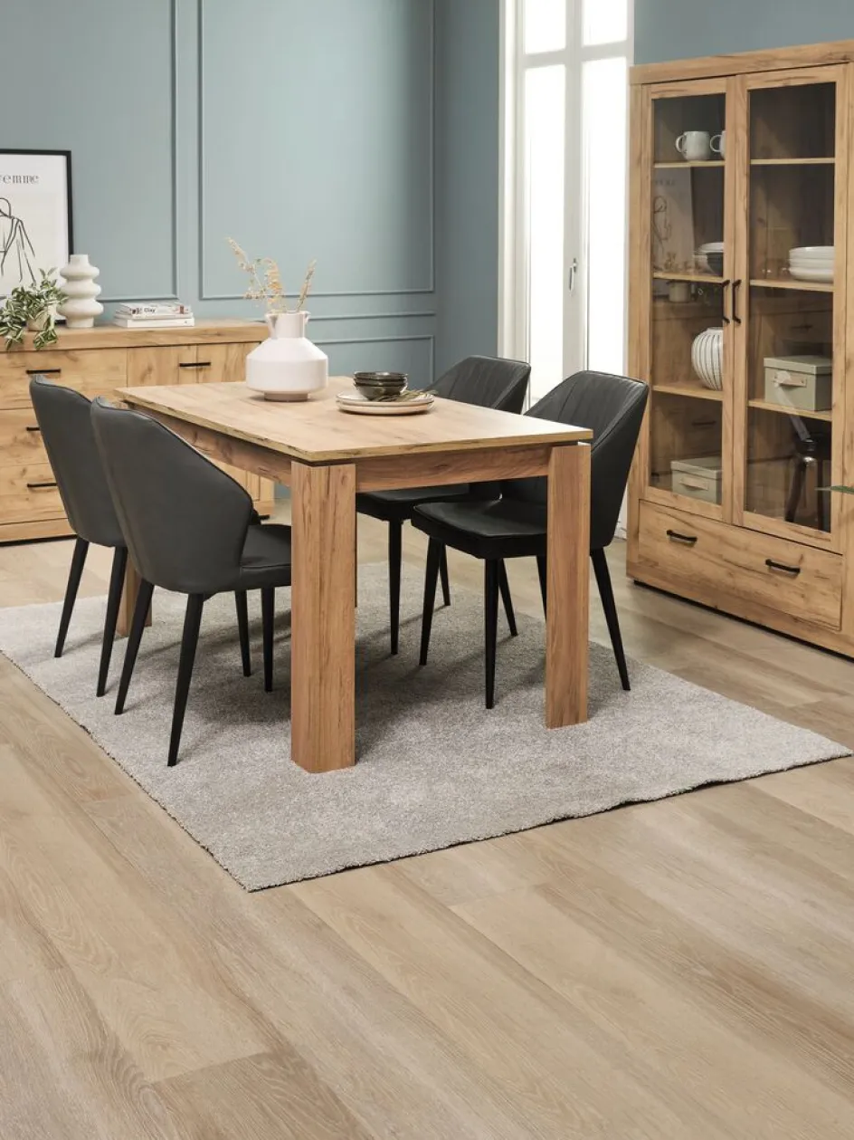 LINTRUPTable LINTRUP 80x140 coloris chêne naturel-JYSK Discount