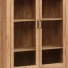 LINTRUPVitrine LINTRUP 2 portes coloris chêne naturel-JYSK Online