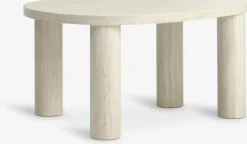 LUNDEBORGTable basse LUNDEBORG 68x85 coloris travertin-JYSK Clearance