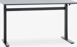 LUNDTOFTBureau à hauteur réglable a/vérin à gaz LUNDTOFT 70x130-JYSK Discount