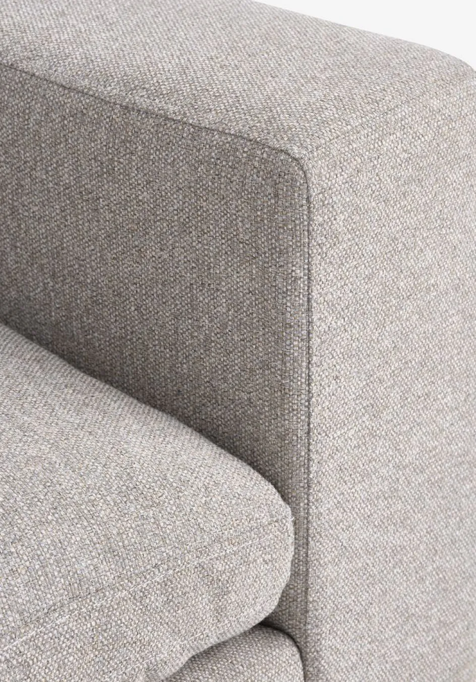 LYBYCanapé modulable LYBY 5 personnes angle tissu sable-JYSK Clearance