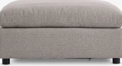 LYBYModule canapé LYBY méridienne/pouf tissu sable-JYSK Clearance