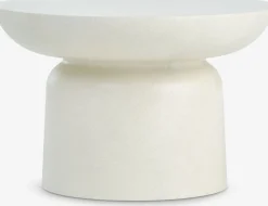 LYDUMTable basse LYDUM Ø60 fibre ciment beige-JYSK Sale