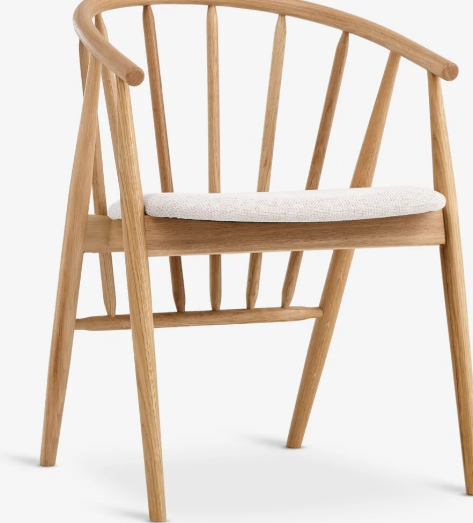 LYKSBORGChaise LYKSBORG /tissu blanc cassé-JYSK Discount