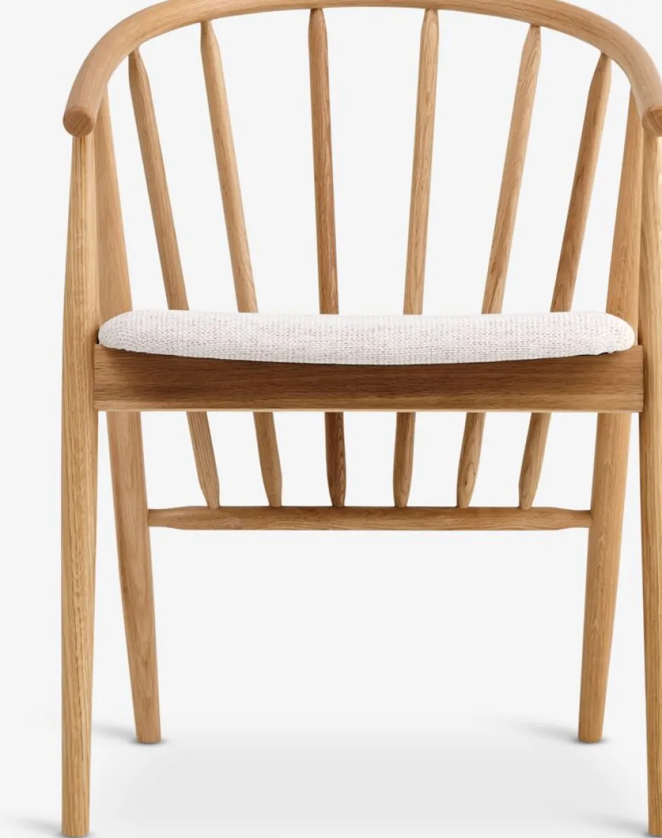 LYKSBORGChaise LYKSBORG /tissu blanc cassé-JYSK Discount