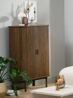 LYNGVIGArmoire LYNGVIG 90 cm 2 portes tambours-Royal Oak Clearance