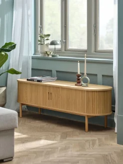 LYNGVIGMeuble TV LYNGVIG 160cm 2 portes tambours-Royal Oak Sale