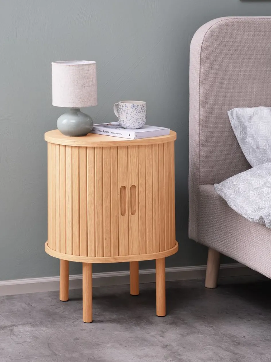 LYNGVIGTable de nuit LYNGVIG 2 portes tambours-Royal Oak Discount