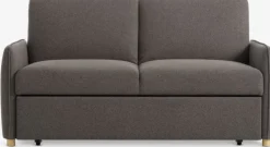 LYSTRUPCanapé convertible LYSTRUP 2 places tissu gris foncé-JYSK New