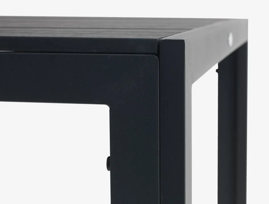 MADERUPTable de jardin MADERUP l90xL150 noir-JUTLANDIA Online
