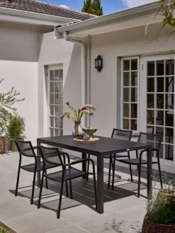 MADERUPTable de jardin MADERUP l90xL150 noir-JUTLANDIA Online