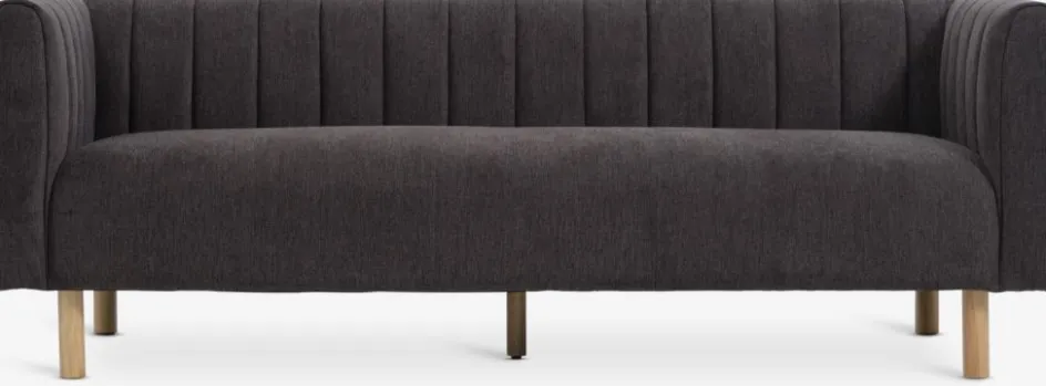 MAGLEBYCanapé MAGLEBY 3 places tissu brun foncé-JYSK