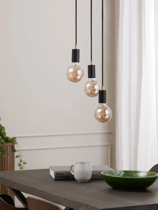 MAGNARSuspension MAGNAR 3-en-1 Ø22xH220cm noir-JYSK Outlet