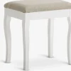 MALLINGTabouret MALLING blanc/tissu beige-JYSK