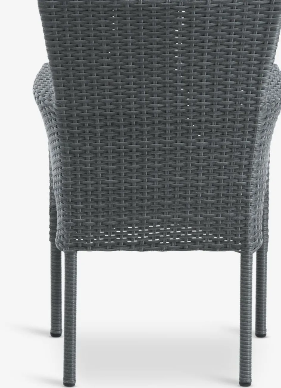 MARIELYST + AIDTMARIELYST L150 table + 4 AIDT chaises gris-JYSK Online