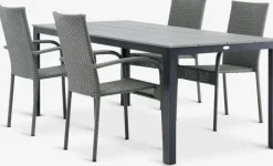 MARIELYST + GUDHJEMMARIELYST L205 table + 4 GUDHJEM chaises-JYSK Hot