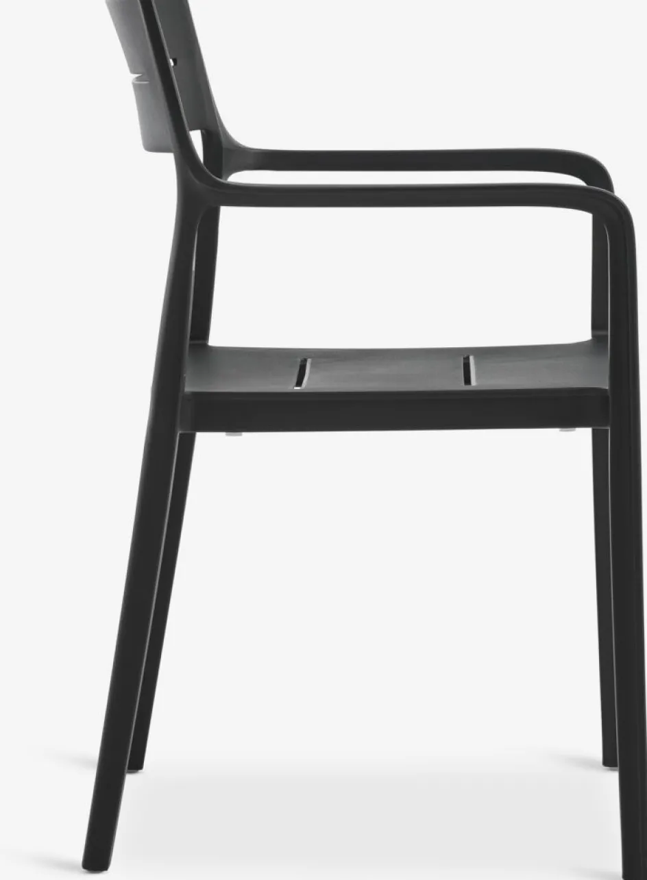 MARIELYST + INGSTRUPMARIELYST L205 table + 4 INGSTRUP chaises noir-JYSK Discount