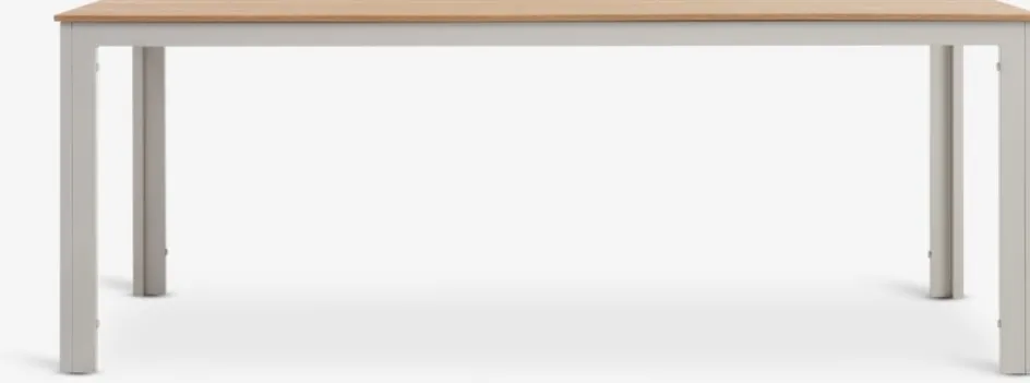 MARIELYST + LOMMAMARIELYST L205 table + 4 LOMMA chaises beige-JUTLANDIA New