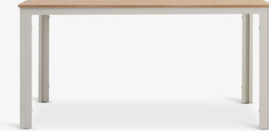 MARIELYST + LOMMAMARIELYST L150 table + 4 LOMMA chaises beige-JUTLANDIA Outlet