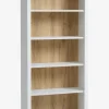 MARKSKELBibliothèque MARKSKEL 5 tablettes coloris blanc/chêne-JYSK