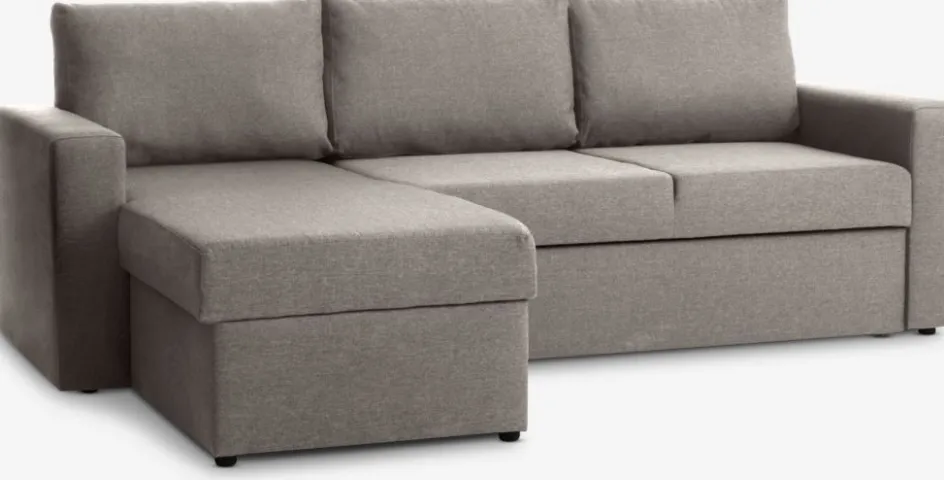 MARSLEVCanapé convertible avec méridienne MARSLEV tissu-JYSK