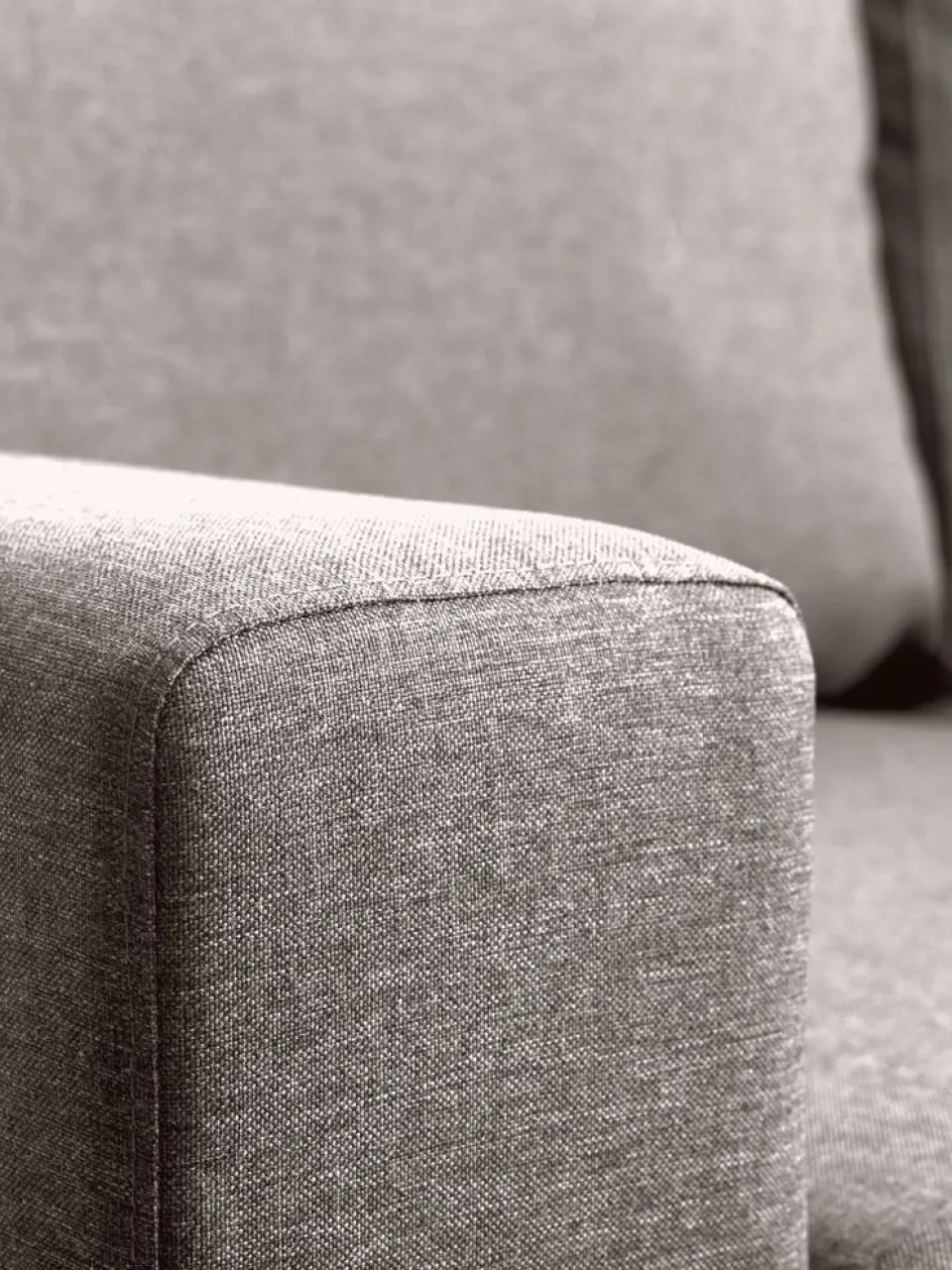 MARSLEVCanapé convertible avec méridienne MARSLEV tissu-JYSK