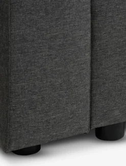 MARSLEVCanapé convertible MARSLEV 3 places tissu gris foncé-JYSK New