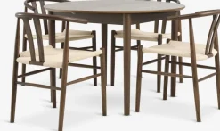 MARSTRAND + GUDERUPMARSTRAND Ø110 table + 4 GUDERUP chaises ch. f.-JYSK Discount