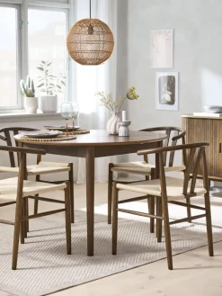 MARSTRAND + GUDERUPMARSTRAND Ø110 table + 4 GUDERUP chaises ch. f.-JYSK Discount