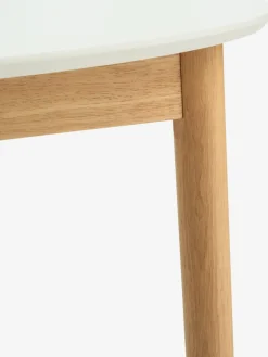 MARSTRANDTable MARSTRAND 100x200/280 blanc/naturel-JYSK Discount