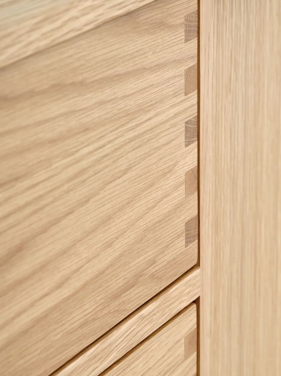 MEJLSKOVBuffet MEJLSKOV 2 portes 3 tiroirs chêne naturel-JYSK Sale